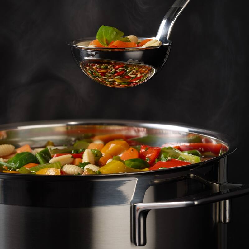 Hook Ladle with Pouring Rim