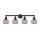 Option Matte Black / Light Smoke Deco Swirl