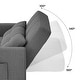 preview thumbnail 15 of 64, 3-in-1 Adjustable Sleeper Sofa Bed, Pull Out Chair Sofa, Convertible Folding Bed for Living Room