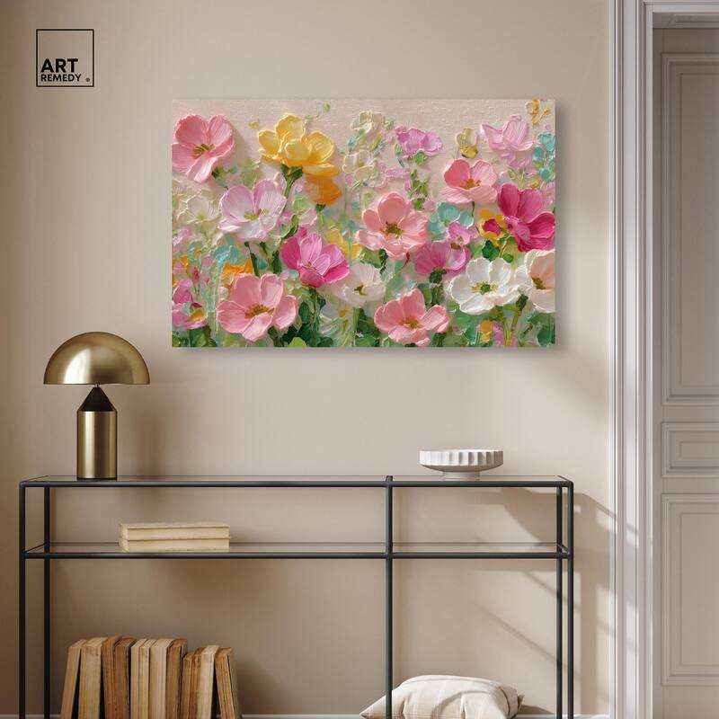 Expressed in Petals I Canvas by Art Remedy, Gallery Wrapped