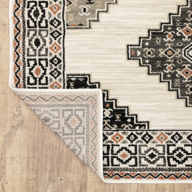 Style Haven Pegg Tribal Medallion Oasis Area Rug