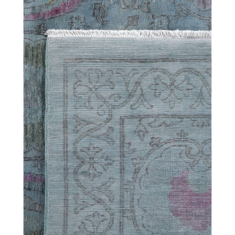 Vibrance One-of-a-Kind Hand-Knotted Area Rug - Gray, 11' 10" x 17' 6" - 11' 10" x 17' 6"