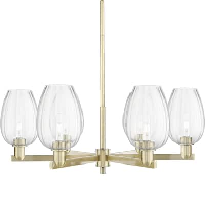 Innovations Lighting 716-6CR-14-24 Preston Chandelier Flute Preston 6