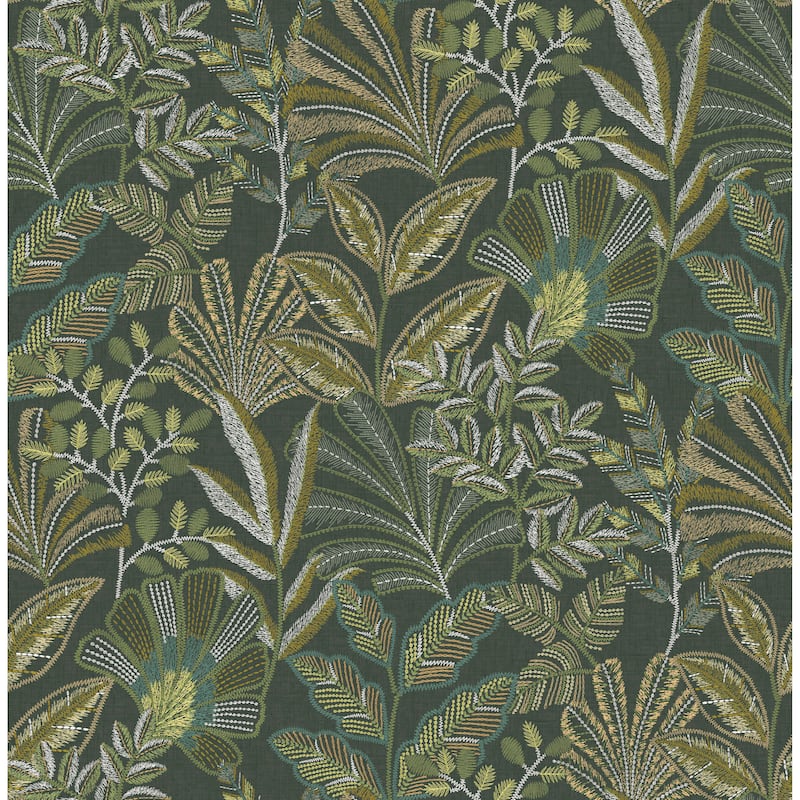 Graham & Brown Vendura Weave Emerald Wallpaper