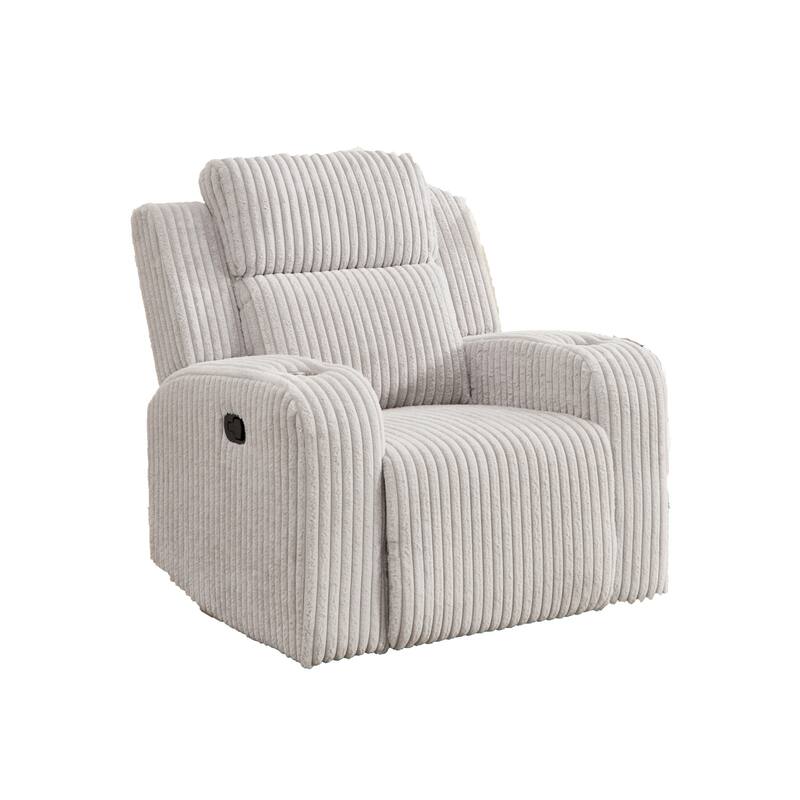 Oversized Power Recliner Chair with USB Ports, Home Theater Single Sofa with Cup Holders