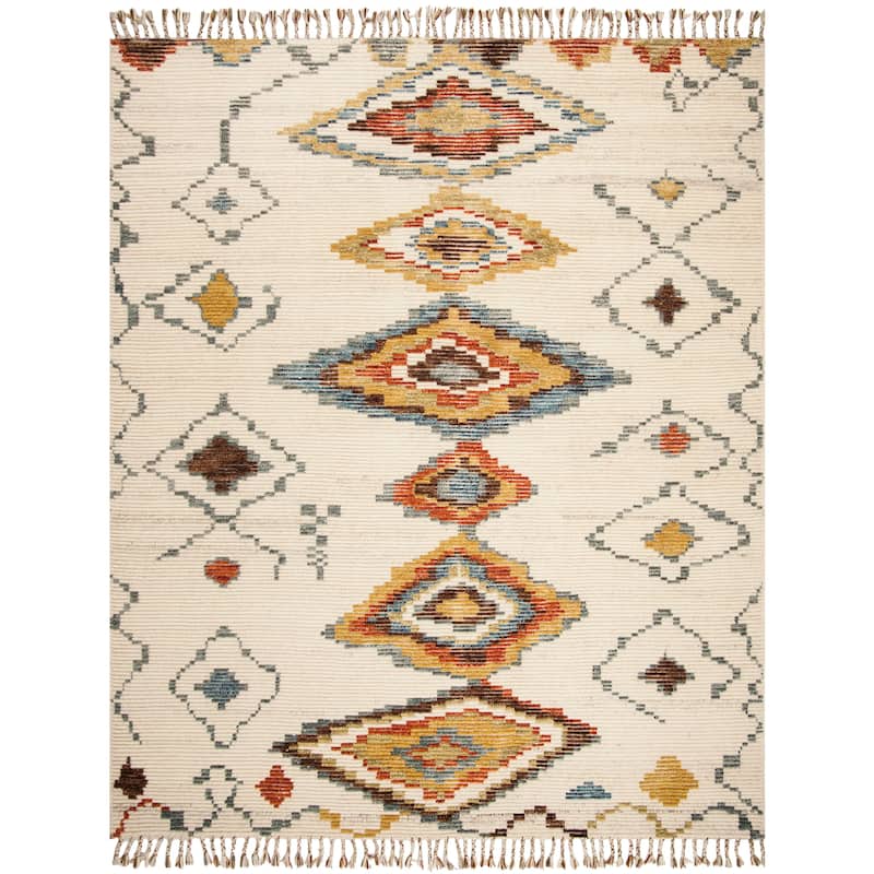 SAFAVIEH Hand-knotted Kenya Venia Southwestern Tribal Wool Rug
