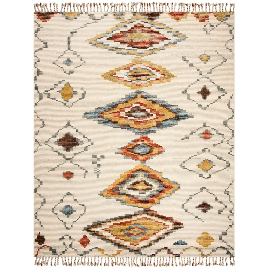 SAFAVIEH Hand-knotted Kenya Venia Southwestern Tribal Wool Rug