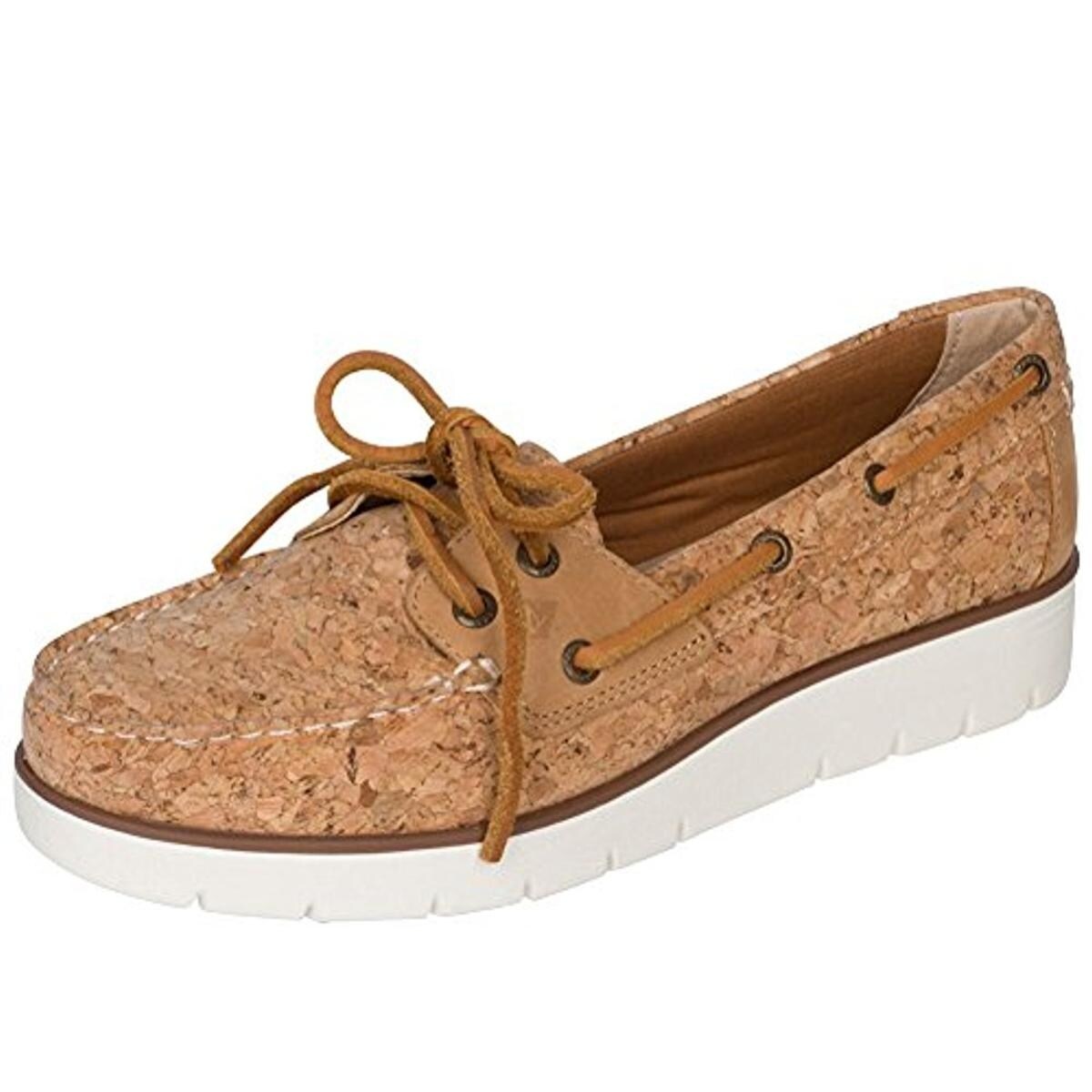 sperry cork boat shoes