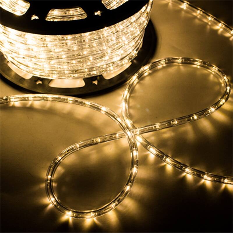 Ainfox 150ft LED Rope Light In/Outdoor Christmas Decorative Party Lighting