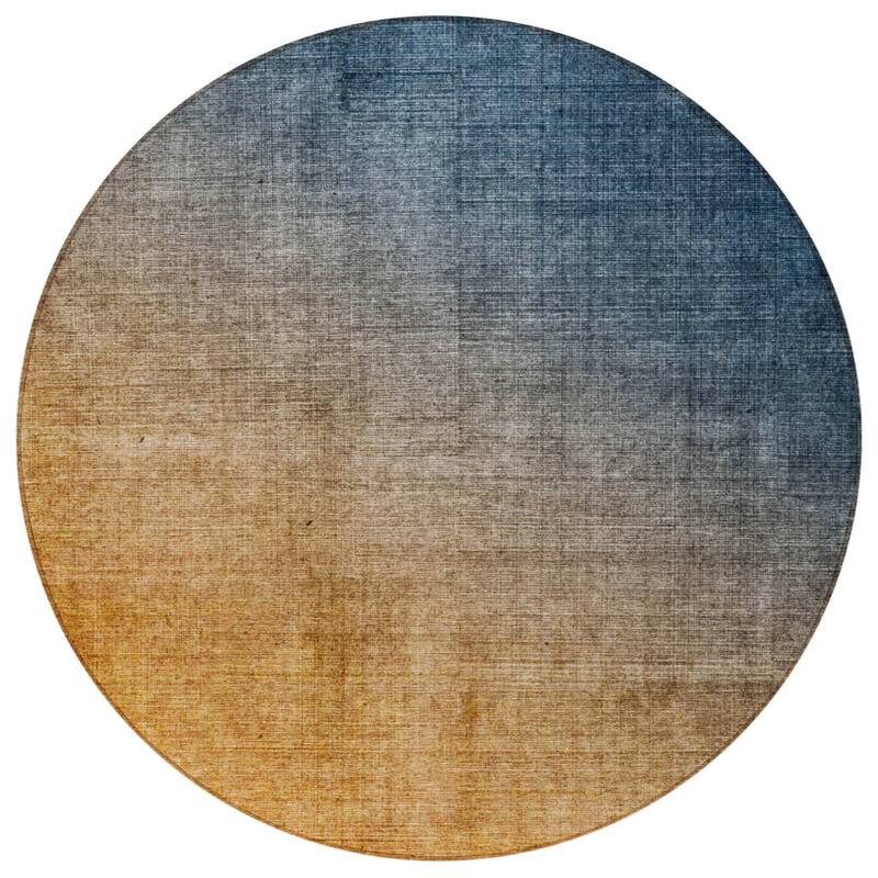 Alvalo Ombre Weather Resistant Blended Style Outdoor Rug