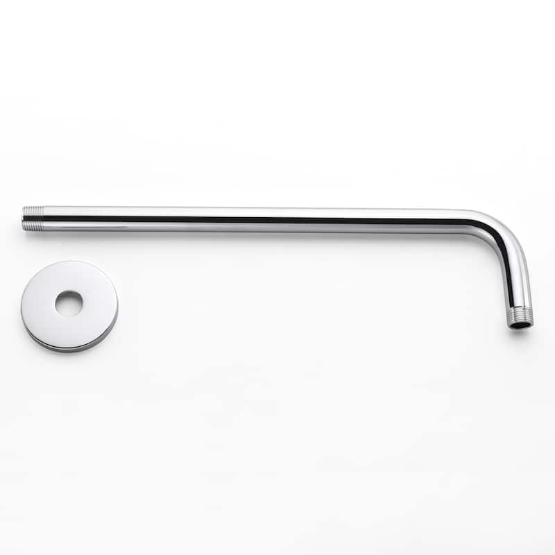 Luxier RA02 15 in. Shower Arm and Flange