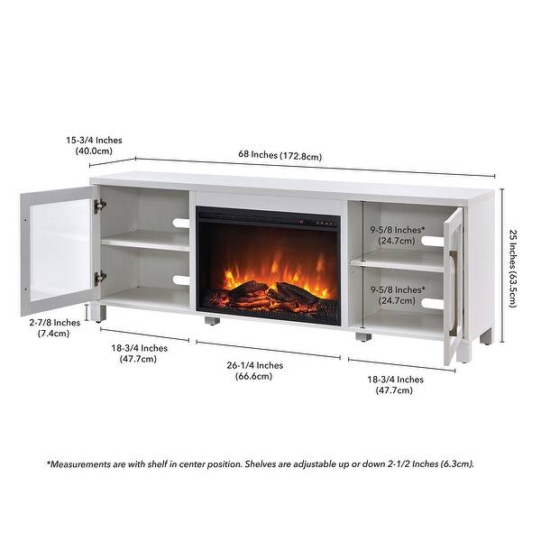 Quincy TV Stand with Fireplace Insert On Sale Bed Bath & Beyond