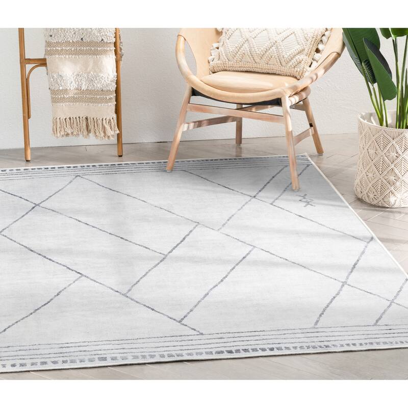 Well Woven Apollo Bryn Moroccan Machine Washable Area Rug