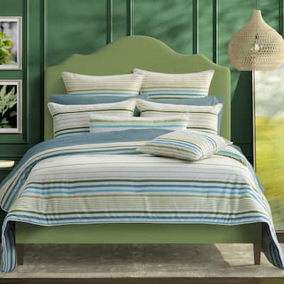 Five Queens Court Roxanne Surf Comforter Set