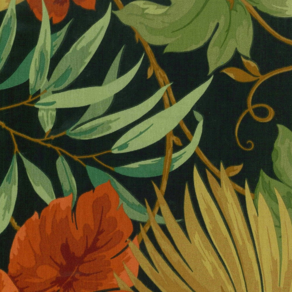 International Caravan Maui Footstool with Cushion