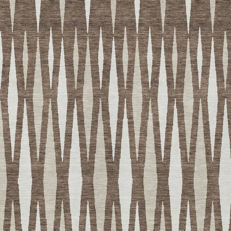 HomeRoots Geometric Transitional Rectangle Outdoor Rug