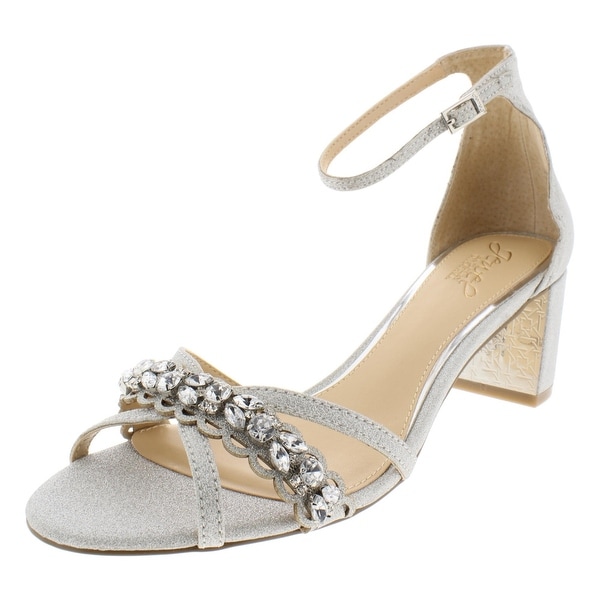 block heel evening sandals