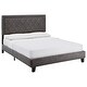 preview thumbnail 27 of 47, Dartington Velvet Fabric Platform Bed by iNSPIRE Q Modern