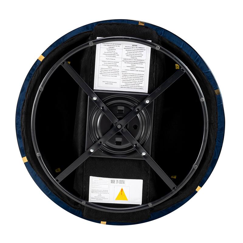 360 Degree Swivel Accent Chair Lounge Chair, Modern Barrel Chair Over-Sized Soft Chair with Seat Cushion