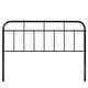 preview thumbnail 3 of 2, Shaffer Classic King Size Black Metal Headboard