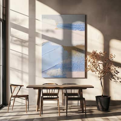 "Brush Strokes 3" Wrapped Canvas Wall Art