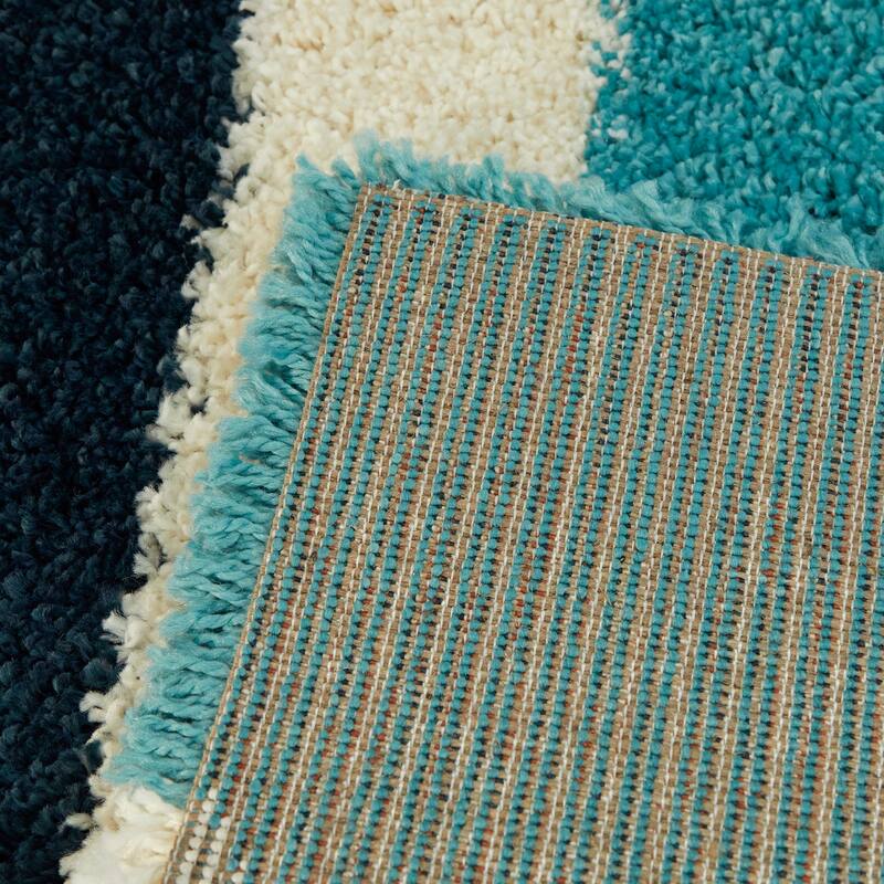Helia Rainbow Sunrise Shag Area Rug