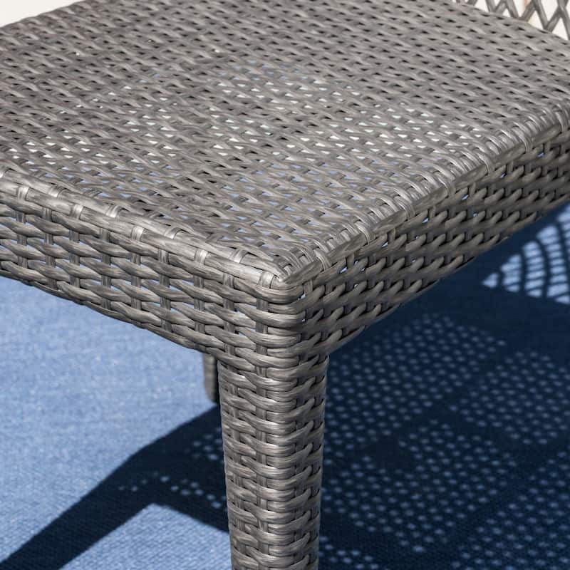 Bertha Outdoor 5-piece Wicker Dining Set by Christopher Knight Home