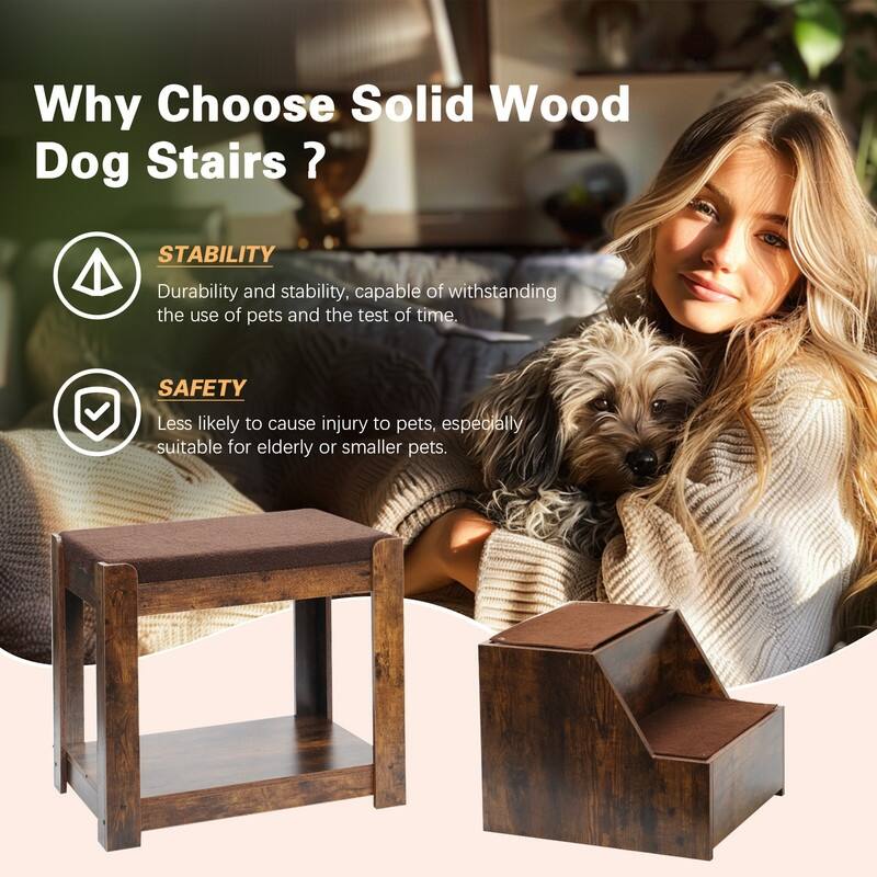 Mieres Pet Window Perch, Multi-Level Bed Window Perch Seat with 1 Storage Drawe, Super Large Pet Bunk Bed for Cats