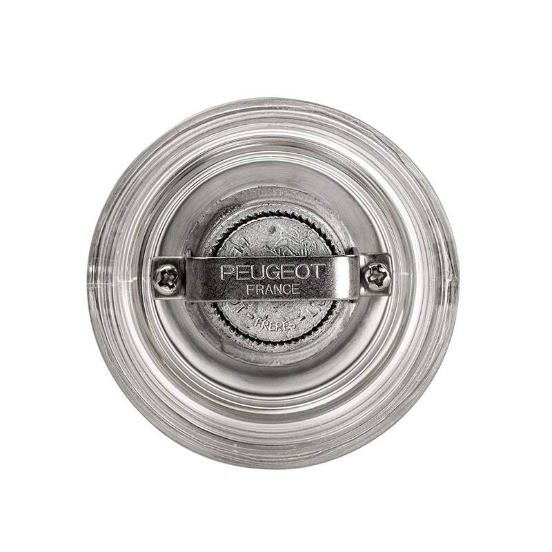 Peugeot 900838 Nancy Acrylic Pepper Mill, 38cm/15-Inch, Clear