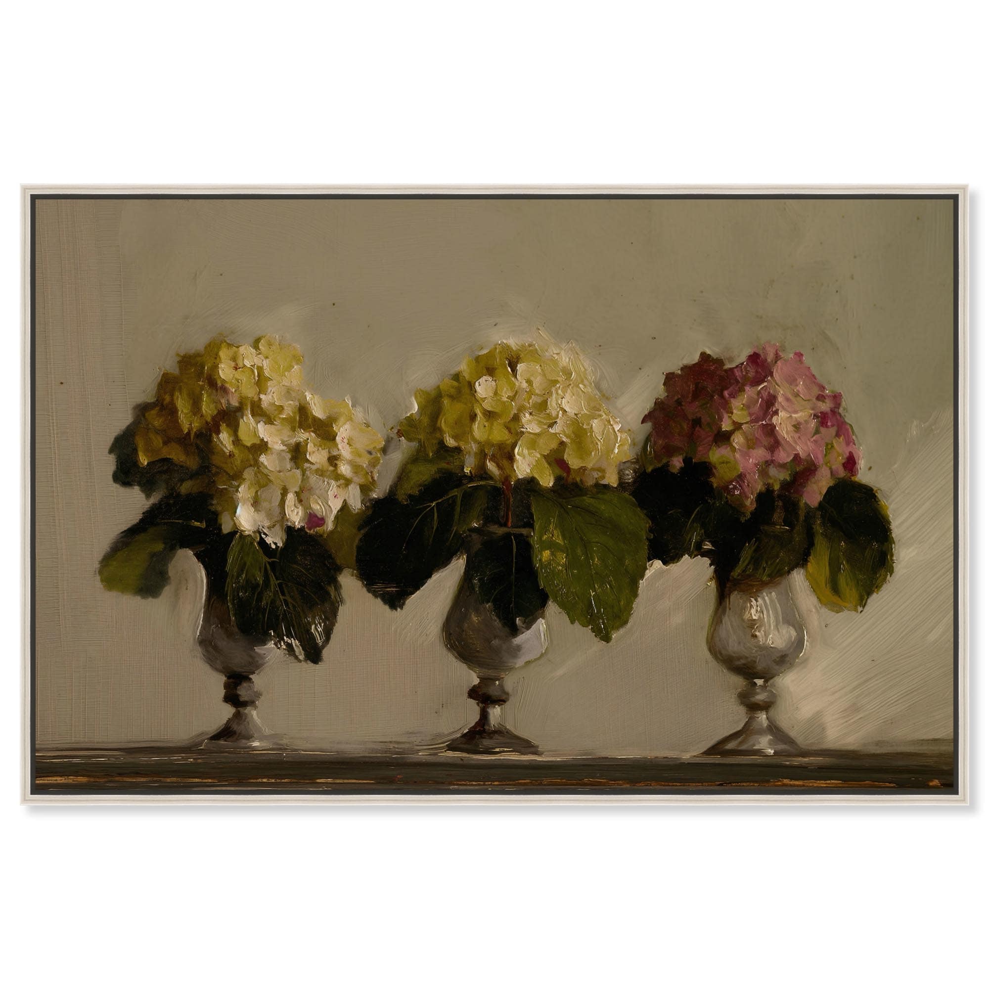 Three Little Vases Canvas Fall Wall Art by Art Remedy