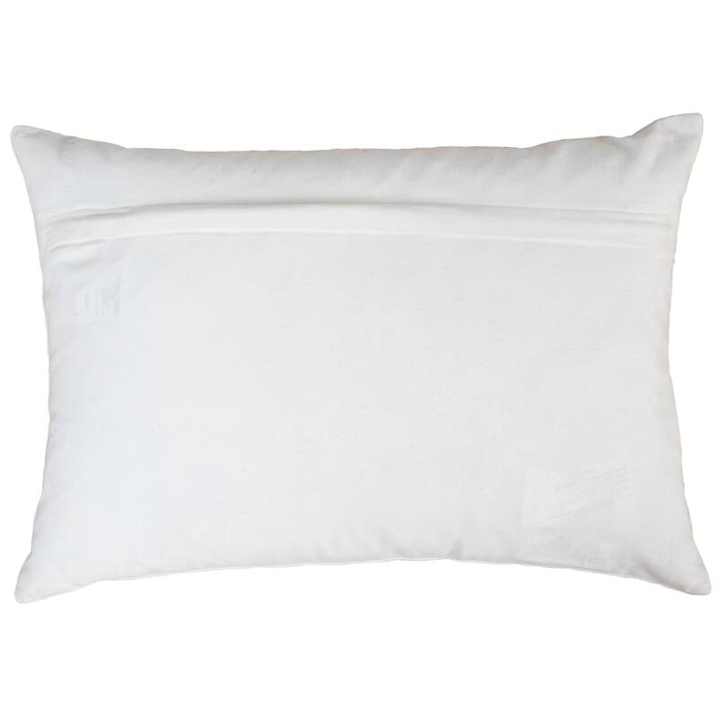 Rizzy Home Happy Holidays Embroidered Throw Pillow