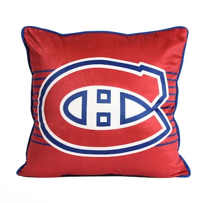 NHL Montreal Canadiens Decor Pillow (18" x 18") by Nemcor