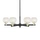 Option Black Antique Brass / White Mouchette
