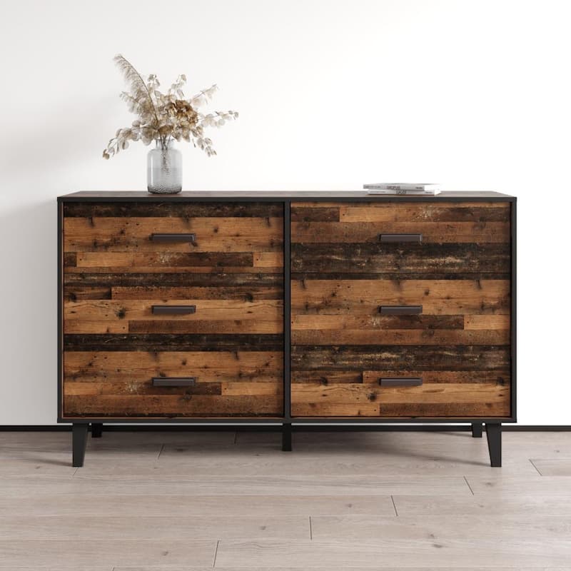 Nevada 6S Dresser - Brown