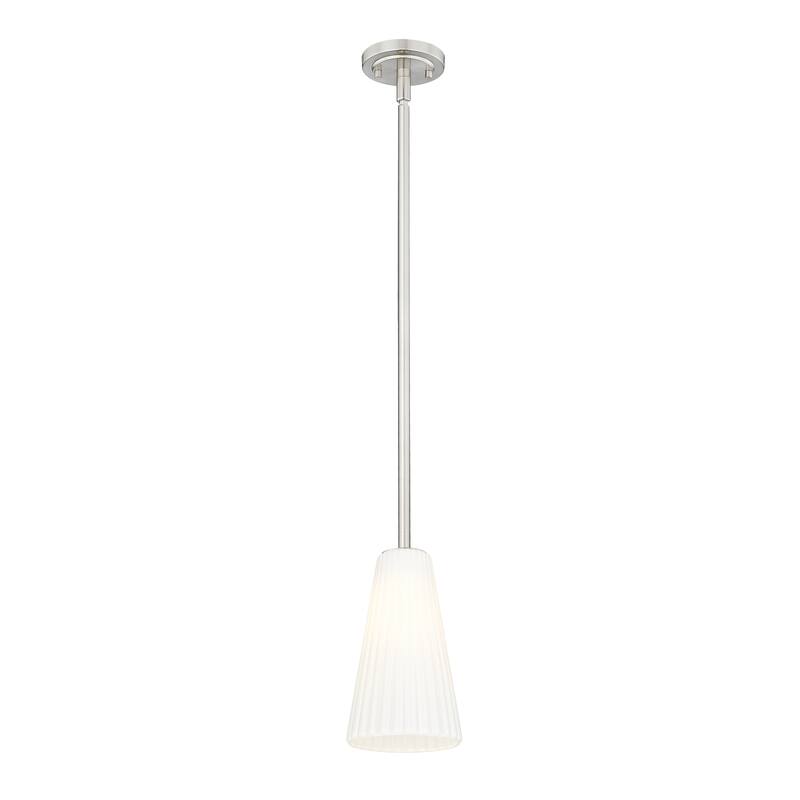 Farrell 1 Light Pendant in Brushed Nickel