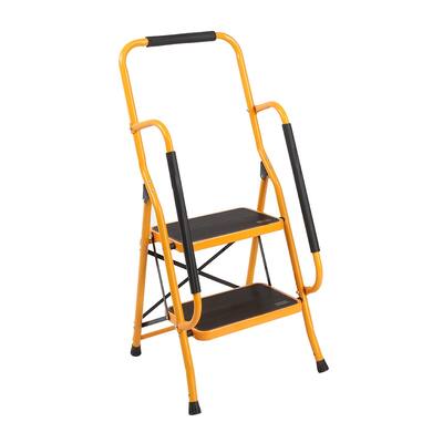 Foldable 2 Step Ladder Step Stool, 330 lb. Capacity