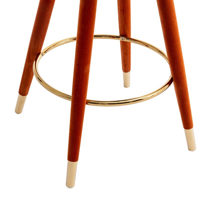 Counter Height Bar Stools with a fixed height of 360 degrees Set of 2