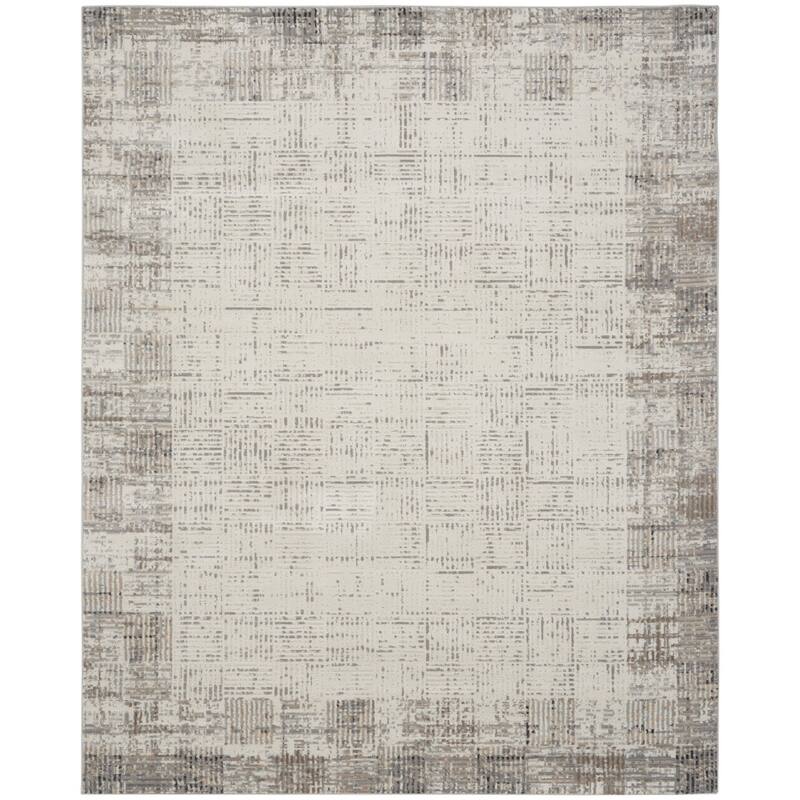 HomeRootsAbstract Modern Rectangle Area Rug - 132' X '96' X '0.25