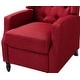 preview thumbnail 61 of 87, Debora Wingback Button Tufted Push-back Recliners (Set of 2)
