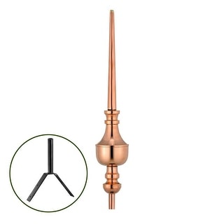 Victoria Polished Copper Roof Finial