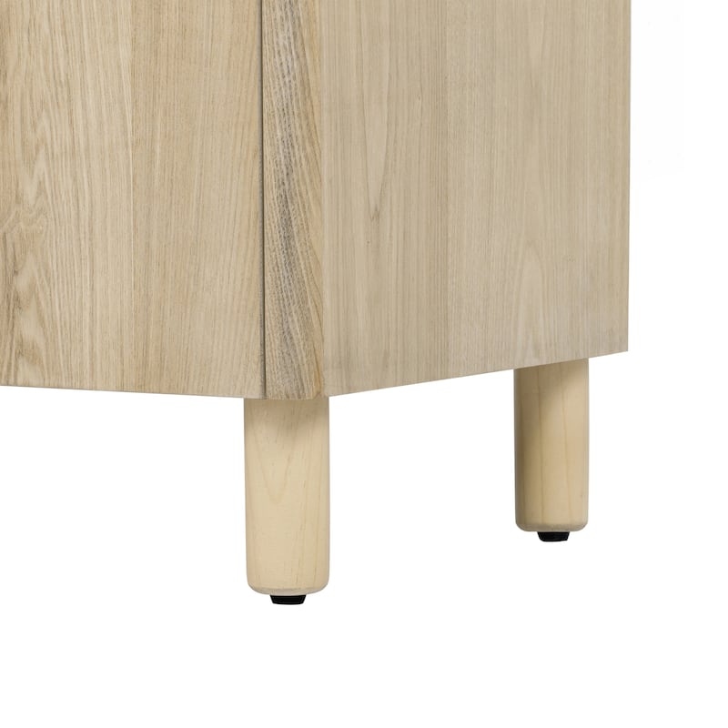 4-Door Buffet Cabinet with Storage