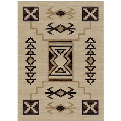 American Destination Mission Viejo Ivory Lodge Area Rug