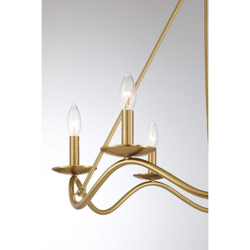 6-Light Chandelier By Trade Winds