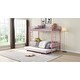 preview thumbnail 6 of 16, Metal Bunk Bed with Trundle, Space-Saving Design