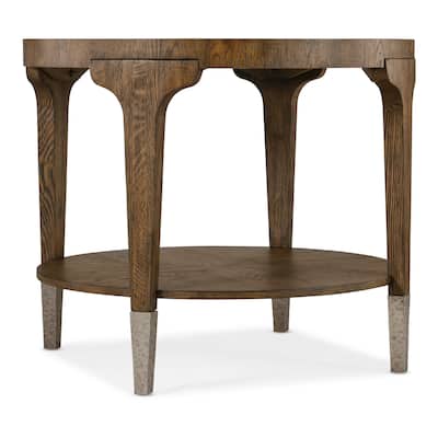 Hooker Furniture 6033-80116-85 Chapman 36" Diameter White Oak Veneer