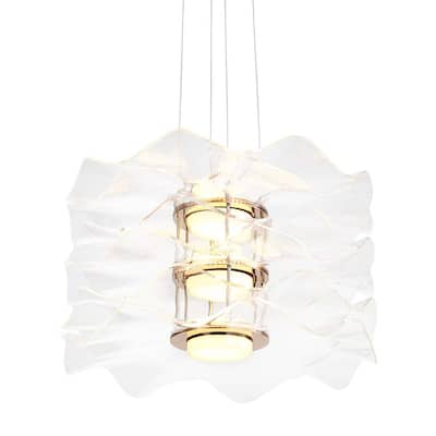 Golden Lighting 8046-3P Vetrina 24" Wide Pendant