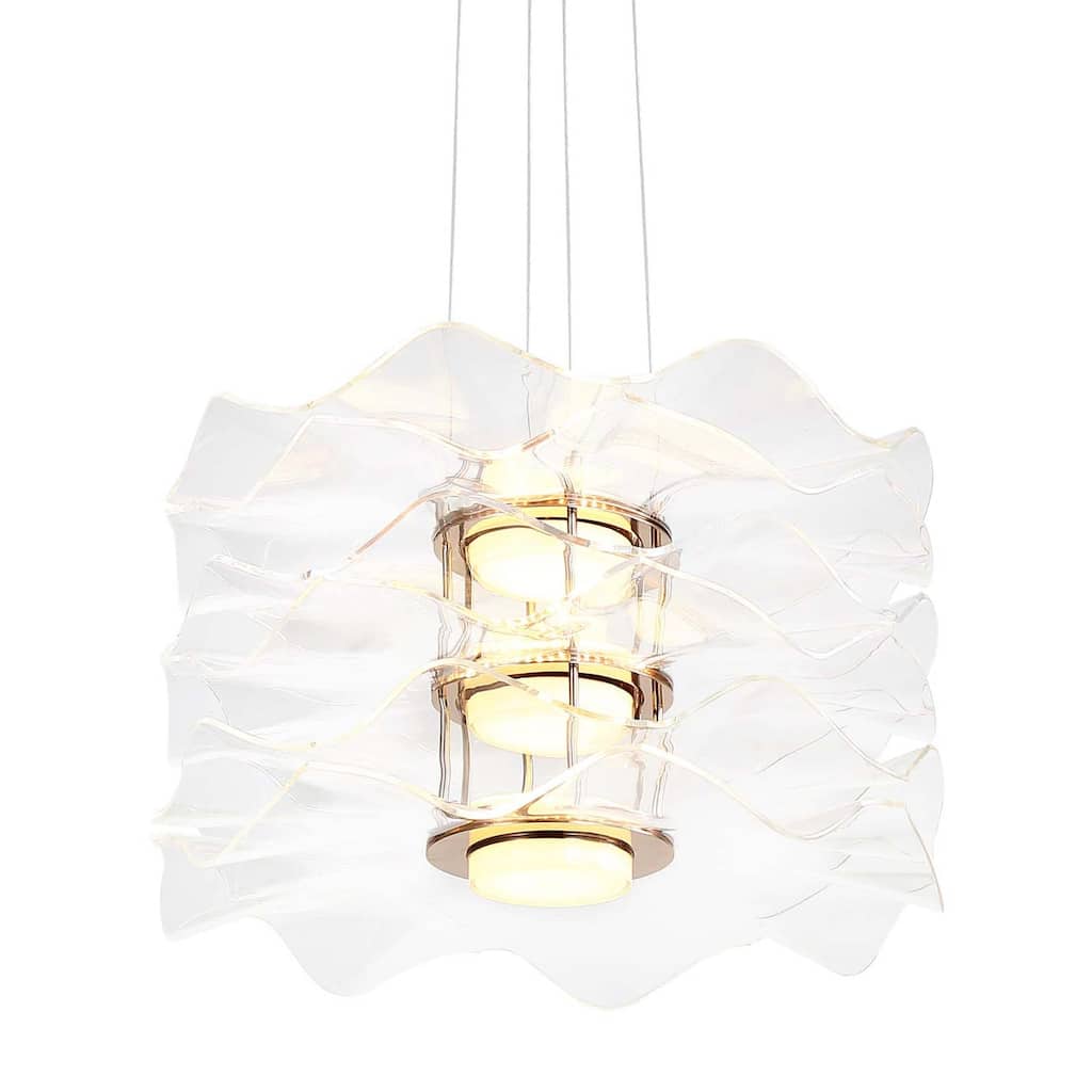 Golden Lighting 8046-3P Vetrina 24" Wide Pendant