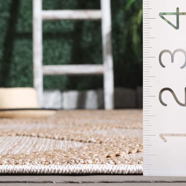dimension image slide 0 of 2, Martha Stewart by SAFAVIEH Didem Indoor/Outdoor Trellis Rug