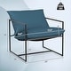 preview thumbnail 3 of 7, Costway 2PCS Sling Accent Chairs Metal Framed Armchairs with Removable - See Details