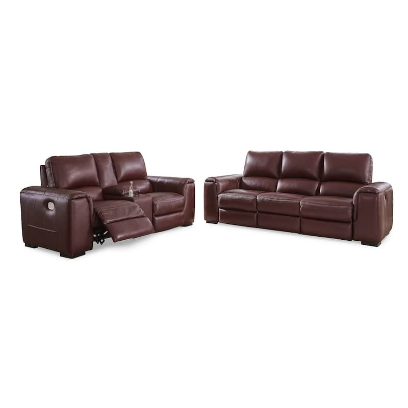 Signature Design by Ashley Alessandro Red 2-Piece Upholstery Package - 95"W x 40"D x 41"H